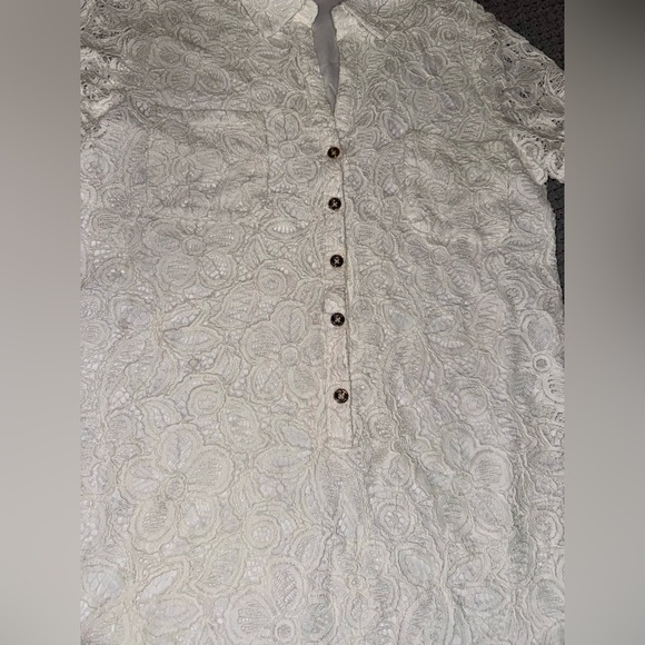Lilly Pulitzer Nelle White Lace Size 6 EUC - Picture 5 of 12